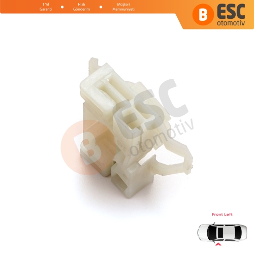 VW Polo Classic 6V Caddy MK2 Seat Cordoba MK1 Ibiza MK2 Inca Skoda Octavia MK1 1U 6K4837401 İçin Ön Sol Kapı Cam Kriko Tamir Klipsi L1