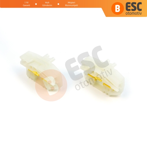 VW Sharan MK1 Seat Alhambra 7M 7V Leon MK2 Ford Galaxy MK1 Freelander MK1 L314 İçin 2 Adet Sol Cam Kriko Tamir Klipsi