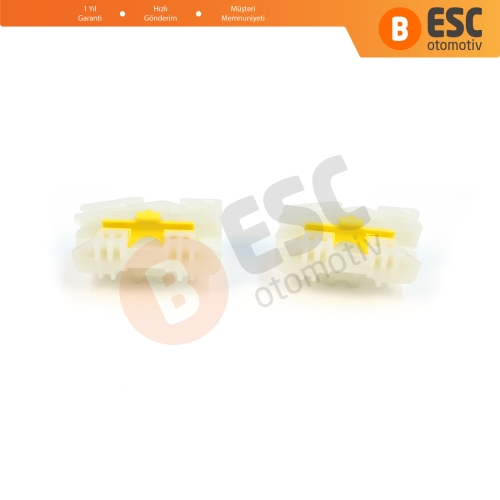 VW Sharan MK1 Seat Alhambra 7M 7V Ford Galaxy MK1 Freelander MK1 L314 Leon MK2 İçin 2 Adet Sağ Cam Kriko Tamir Klipsi
