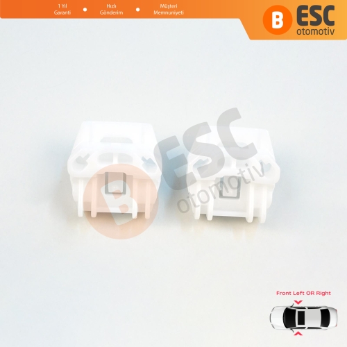 VW Golf Bora Jetta MK4 A4 1J Seat Ibiza MK3 6L Coupe Peugeot 607 1999-2010 1JM898461 İçin Ön Kapı Cam Kriko Tamir Klipsi A+B