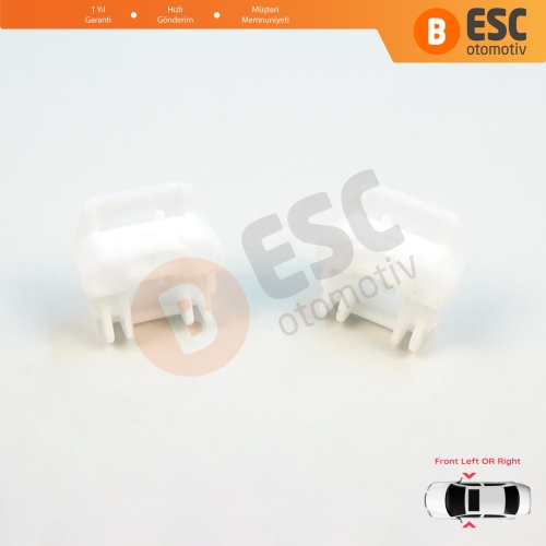 VW Golf Bora Jetta MK4 A4 1J Seat Ibiza MK3 6L Coupe Peugeot 607 1999-2010 1JM898461 İçin Ön Kapı Cam Kriko Tamir Klipsi A+B