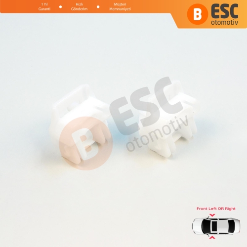 VW Golf Bora Jetta MK4 A4 1J Seat Ibiza MK3 6L Coupe Peugeot 607 1999-2010 1JM898461 İçin Ön Kapı Cam Kriko Tamir Klipsi A+B