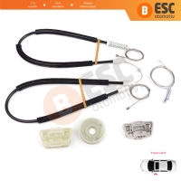 Ford Focus MK1 2000-2007 4/5 Kapı 6S4Z5423201BA İçin Elektrikli Ön Sol Kapı Cam Kriko Tamir Seti