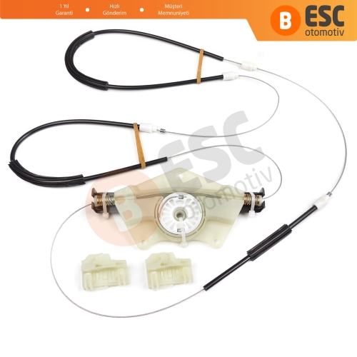 VW Passat B5 3B 3BG Skoda Superb MK1 B5 3U 3B1837461 İçin Ön Sol Cam Kriko Tamir Seti