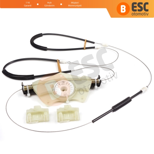 VW Passat B5 3B 3BG Skoda Superb MK1 B5 3U 3B1837461 İçin Ön Sol Cam Kriko Tamir Seti