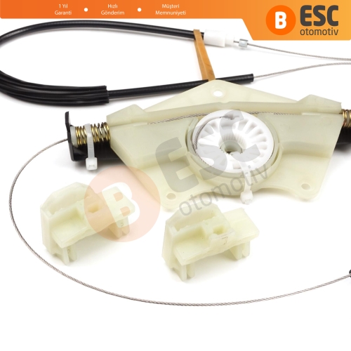 VW Passat B5 3B 3BG Skoda Superb MK1 B5 3U 3B1837461 İçin Ön Sol Cam Kriko Tamir Seti