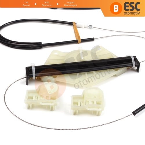 VW Passat B5 3B 3BG Skoda Superb MK1 B5 3U 3B1837461 İçin Ön Sol Cam Kriko Tamir Seti