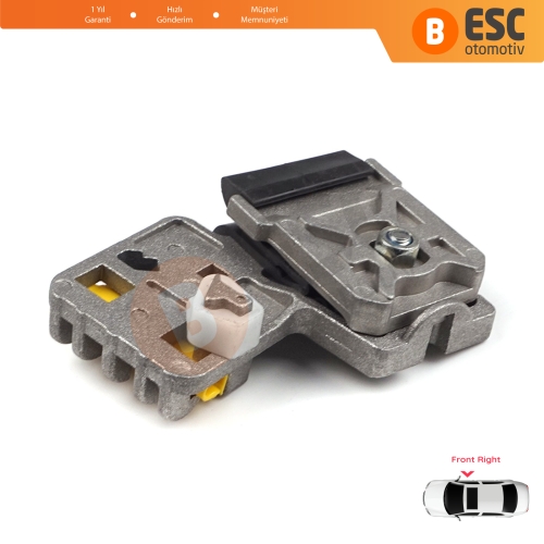 VW Golf Bora Jetta MK4 A4 1J 1997-2006 Peugeot 607 1999-2010 1J3837462 İçin Ön Sağ Kapı Cam Kriko Tamir Klipsi RB