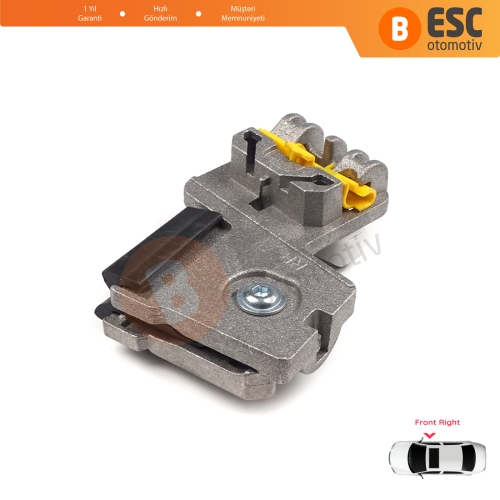 VW Golf Bora Jetta MK4 A4 1J 1997-2006 Peugeot 607 1999-2010 1J3837462 İçin Ön Sağ Kapı Cam Kriko Tamir Klipsi RB