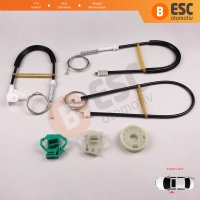 Skoda Octavia MK1 1U 1996-2000 Makyajsız Kasa 1U0837461 İçin Elektrikli Ön Sol Kapı Cam Kriko Tamir Seti
