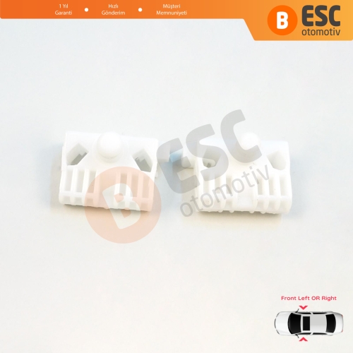 Renault Clio MK3 BR CR KR SR 2005-2014 5-Kapı 8200191148 8200291147 İçin Ön Cam Kriko Tamir Klipsi A+B