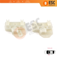 Audi A4 B5 VW Polo MK3 6N Passat B5 Skoda Superb MK1 8D0837461 İçin Ön Sol Cam Kriko Tamir Kılavuz Klipsi