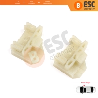 Audi A4 B5 VW Polo MK3 6N Passat B5 Skoda Superb MK1 8D0837462 İçin Ön Sağ Cam Kriko Tamir Kılavuz Klipsi