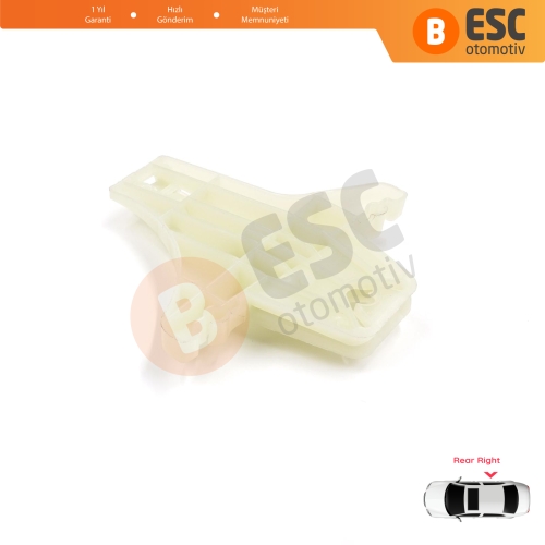 VW Jetta Golf MK5 A5 1K R32 GTI Rabbit Plus 5M1 1K5839462 İçin Arka Sağ Cam Kriko Tamir Klipsi 