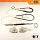 BMW 3 Serisi E46 2001-2005 4/5 Kapı Makyajlı Kasa 51337020659 İçin Ön Sol Kapı Cam Kriko Tamir Seti
