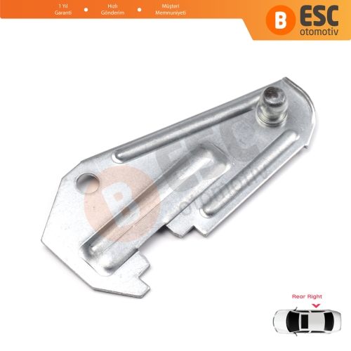Opel Astra G T92 T98 H A04 1998-2014 İçin Arka Sağ Cam Kriko Tamir Klips Metal Bağlantı Sacı