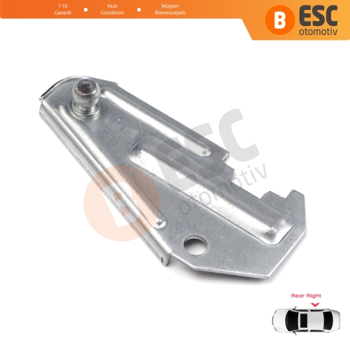 Opel Astra G T92 T98 H A04 1998-2014 İçin Arka Sağ Cam Kriko Tamir Klips Metal Bağlantı Sacı