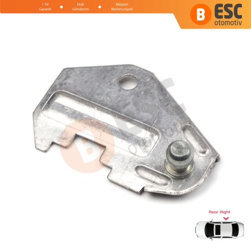 Opel Vectra B Mercedes W210 S210 Saab 9-3 900 İçin Arka Sağ Cam Kriko Tamir Klips Metal Bağlantı Sacı