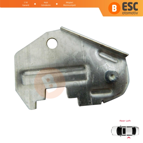 Opel Vectra B Mercedes W210 S210 Saab 9-3 900 İçin Arka Sol Cam Kriko Tamir Klips Metal Bağlantı Sacı