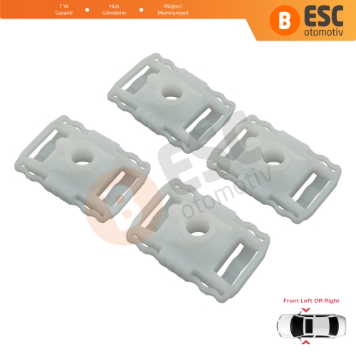Renault Fluence Megane MK3 Scenic Grand MK3 için Makas Tip Cam Kriko Kayar Pivot Kılavuz Klipsi