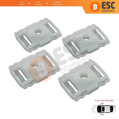 Renault Fluence Megane MK3 Scenic Grand MK3 için Makas Tip Cam Kriko Kayar Pivot Kılavuz Klipsi