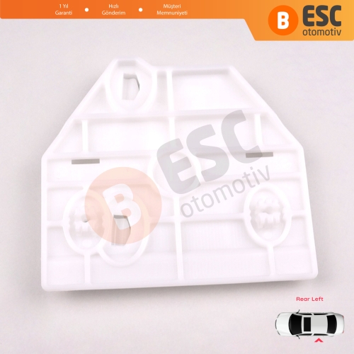 Audi A6 C6 S6 4F 4F2 4F5 2004-2011 4/5 Kapı 4F0839461 İçin Arka Sol Cam Kriko Tamir Klipsi 