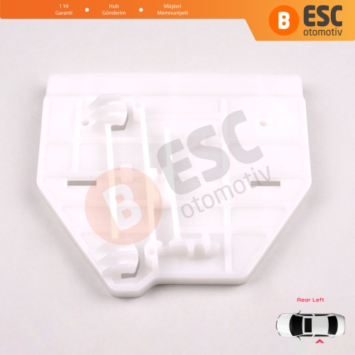 Audi A6 C6 S6 4F 4F2 4F5 2004-2011 4/5 Kapı 4F0839461 İçin Arka Sol Cam Kriko Tamir Klipsi 