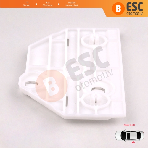 Audi A6 C6 S6 4F 4F2 4F5 2004-2011 4/5 Kapı 4F0839461 İçin Arka Sol Cam Kriko Tamir Klipsi 