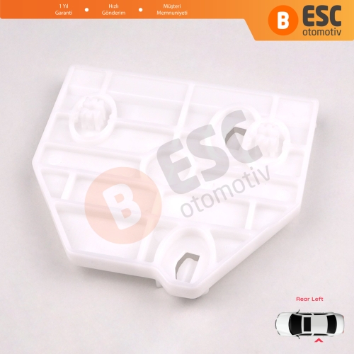 Audi A6 C6 S6 4F 4F2 4F5 2004-2011 4/5 Kapı 4F0839461 İçin Arka Sol Cam Kriko Tamir Klipsi 