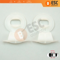 Renault Clio 3 Laguna 2 Espace 4 Vel Satis Peugeot 207 307 308 CC Citroen C3 Pluriel 8200006887 için Cam Tutucu Klipsi