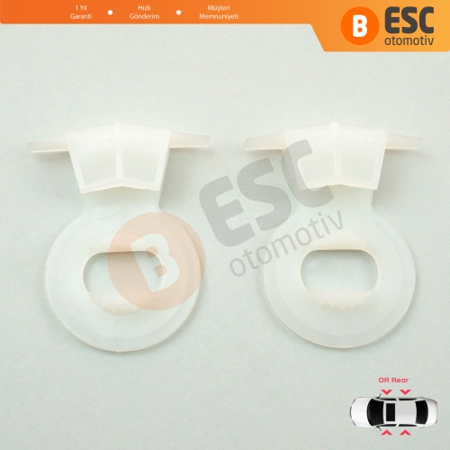 Renault Clio 3 Laguna 2 Espace 4 Vel Satis Peugeot 207 307 308 CC Citroen C3 Pluriel 8200006887 için Cam Tutucu Klipsi