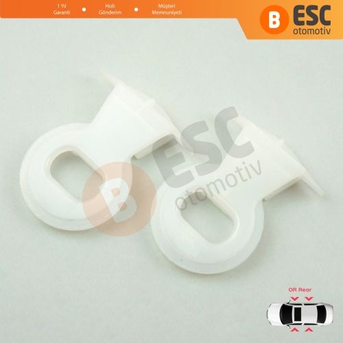 Renault Clio 3 Laguna 2 Espace 4 Vel Satis Peugeot 207 307 308 CC Citroen C3 Pluriel 8200006887 için Cam Tutucu Klipsi