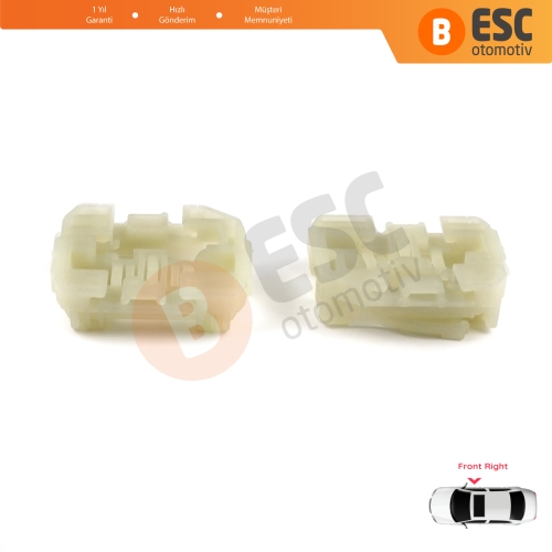 Hyundai I30 MK1 FD 2007-2012 5-Kapı 824812L001 İçin Elektrikli Ön Sağ Cam Kriko Tamir Klipsi