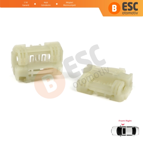 Hyundai I30 MK1 FD 2007-2012 5-Kapı 824812L001 İçin Elektrikli Ön Sağ Cam Kriko Tamir Klipsi