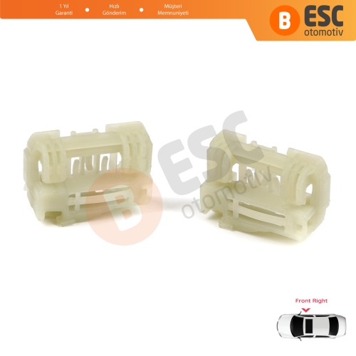 Hyundai I30 MK1 FD 2007-2012 5-Kapı 824812L001 İçin Elektrikli Ön Sağ Cam Kriko Tamir Klipsi