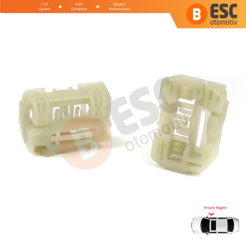 Hyundai I30 MK1 FD 2007-2012 5-Kapı 824812L001 İçin Elektrikli Ön Sağ Cam Kriko Tamir Klipsi
