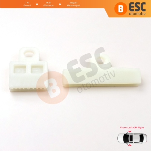 Toyota Corolla Prius Cruiser Hilux Matrix Pontiac Vibe Lexus RX İçin Kapı Cam Tutucu Taşıyıcı Kızak Klipsi