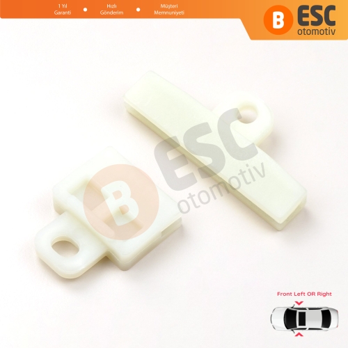 Toyota Corolla Prius Cruiser Hilux Matrix Pontiac Vibe Lexus RX İçin Kapı Cam Tutucu Taşıyıcı Kızak Klipsi