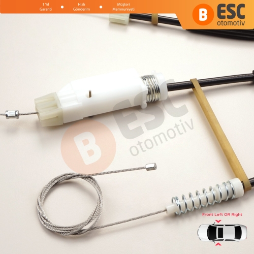 Audi A5 Sportback 8TA 8T8 2008-2017 8T8837461 8T8837462 İçin Elektrikli Ön Sağ veya Sol Cam Kriko Tamir Seti