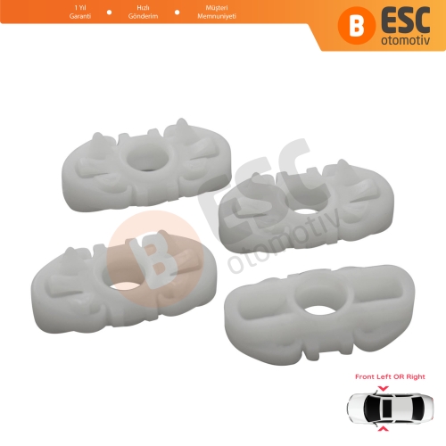 Ford Transit MK5 6 7 EY FY TT9 1994-2014 için Makas Tip Cam Kriko Kayar Pivot Kılavuz Klipsi