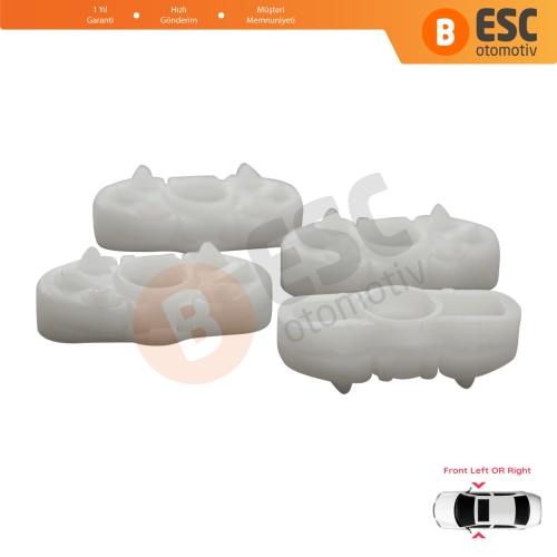 Ford Transit MK5 6 7 EY FY TT9 1994-2014 için Makas Tip Cam Kriko Kayar Pivot Kılavuz Klipsi