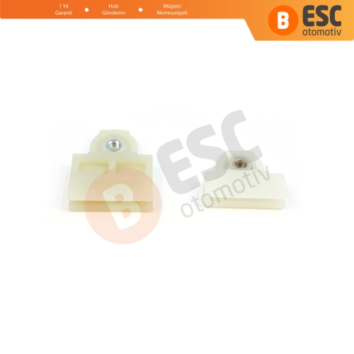 Toyota Corolla Prius Cruiser Hilux Matrix Pontiac Vibe Lexus RX İçin 2 Adet Kapı Cam Tutucu Taşıyıcı Kızak Klipsi