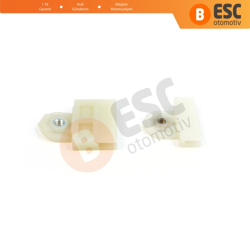 Toyota Corolla Prius Cruiser Hilux Matrix Pontiac Vibe Lexus RX İçin 2 Adet Kapı Cam Tutucu Taşıyıcı Kızak Klipsi