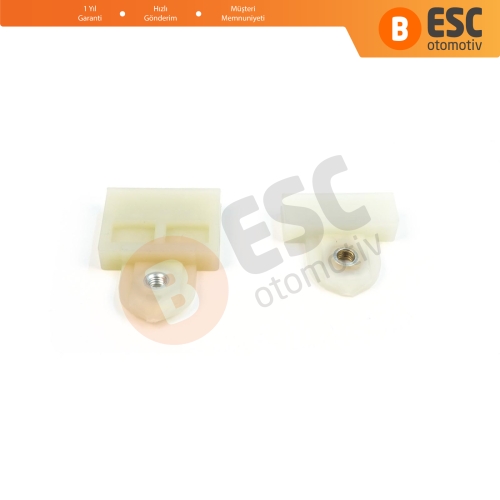 Toyota Corolla Prius Cruiser Hilux Matrix Pontiac Vibe Lexus RX İçin 2 Adet Kapı Cam Tutucu Taşıyıcı Kızak Klipsi