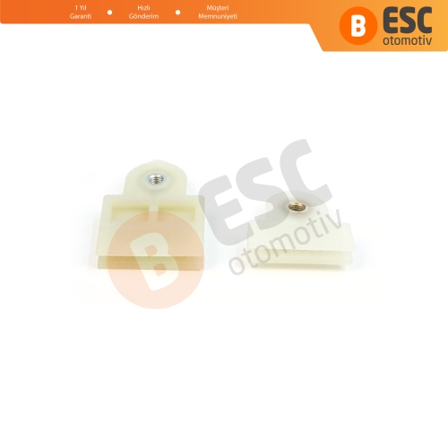 Toyota Corolla Prius Cruiser Hilux Matrix Pontiac Vibe Lexus RX İçin 2 Adet Kapı Cam Tutucu Taşıyıcı Kızak Klipsi