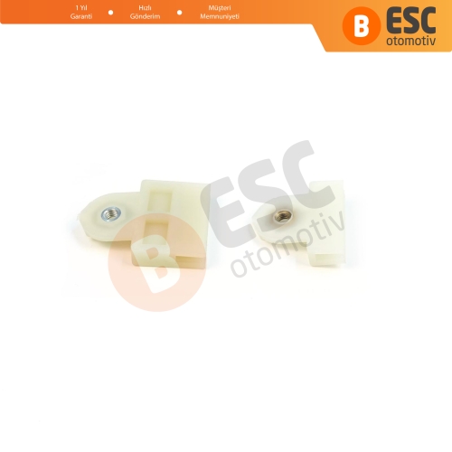 Toyota Corolla Prius Cruiser Hilux Matrix Pontiac Vibe Lexus RX İçin 2 Adet Kapı Cam Tutucu Taşıyıcı Kızak Klipsi