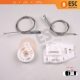 BMW 3 Serisi E46 1998-2005 4/5 Kapı 51358212100 İçin Arka Sağ Kapı Cam Kriko Tamir Seti