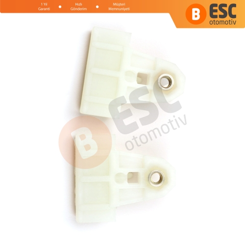 Renault Megane MK3 4/5 Door Fluence L3 Nissan Qashqai MK1 J10 için Arka Cam; Note E11 Micra K12 Pathfinder R51 Primera P11 İçin Ön Kapı Cam Tutucu Taşıyıcı Kızak Klipsi