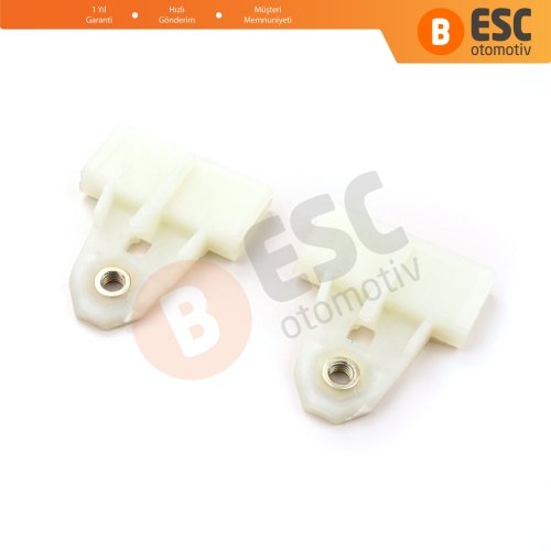 Renault Megane MK3 4/5 Door Fluence L3 Nissan Qashqai MK1 J10 için Arka Cam; Note E11 Micra K12 Pathfinder R51 Primera P11 İçin Ön Kapı Cam Tutucu Taşıyıcı Kızak Klipsi