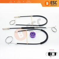 Seat Toledo MK3 5P2 2004-2009 Altea 5P1 XL 5P5 5P8 5P0837461 İçin Elektrikli Ön Sol Kapı Cam Kriko Tamir Seti